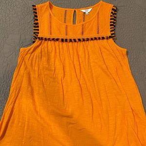 Sleeveless crown & ivy top, like new